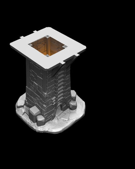 IDP04S03 Eldergrove Tower House B :: Iridium Places 4 :: Black Blossom Games