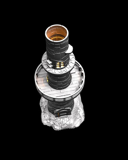 IDP05T01 Fogwatcher Supportless Tower C :: Iridium Places 5 :: Black Blossom Games