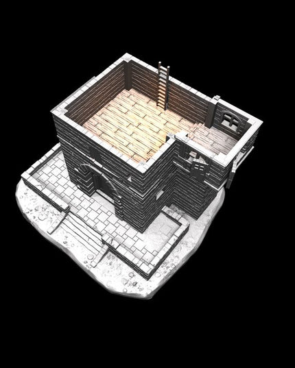 IDP05S02 Dae's Supportless House :: Iridium Places 5 :: Black Blossom Games