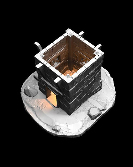 IDP04S03 Eldergrove Tower House A :: Iridium Places 4 :: Black Blossom Games