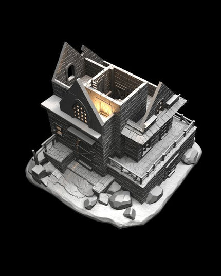 IDP03S04 Zukal's House :: Iridium Places 3 :: Black Blossom Games