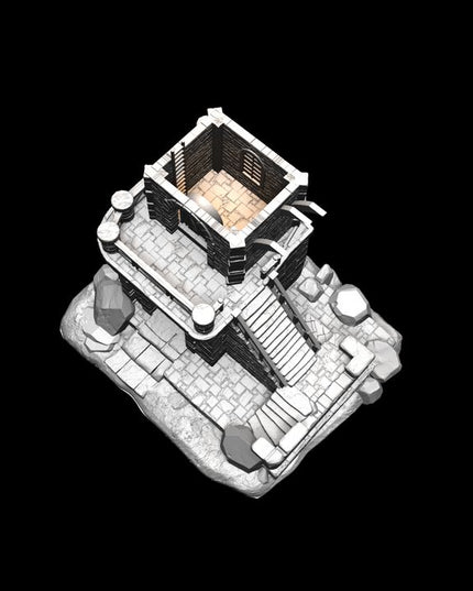 IDP05S06 Mammia's Supportless Tower House :: Iridium Places 5 :: Black Blossom Games