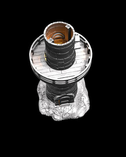 IDP05T01 Fogwatcher Supportless Tower C :: Iridium Places 5 :: Black Blossom Games