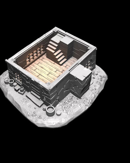 IDP05S03 Biek's Supportless House :: Iridium Places 5 :: Black Blossom Games