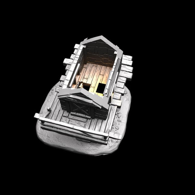 IDP04S03 Eldergrove Tower House C :: Iridium Places 4 :: Black Blossom Games