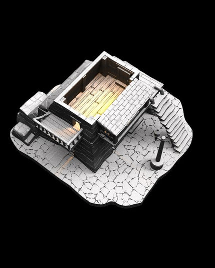 IDP05S04 Tun's Supportless House :: Iridium Places 5 :: Black Blossom Games