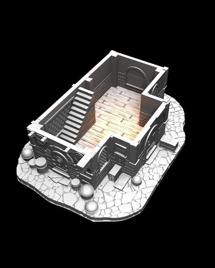 IDP05S05 Aldar's Supportless House :: Iridium Places 5 :: Black Blossom Games