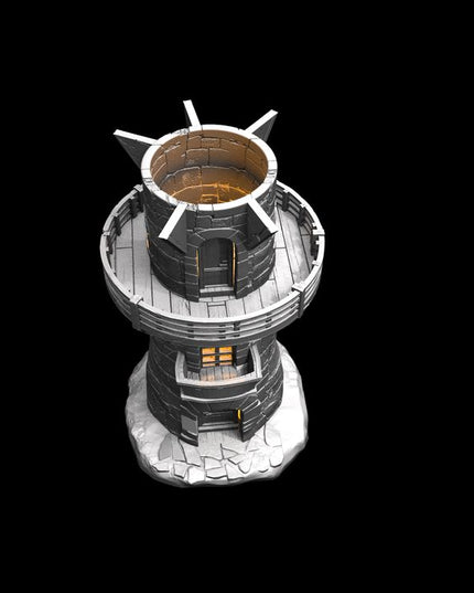 Fogwatcher Supportless Tower B :: Iridium Places 5 :: Black Blossom Games