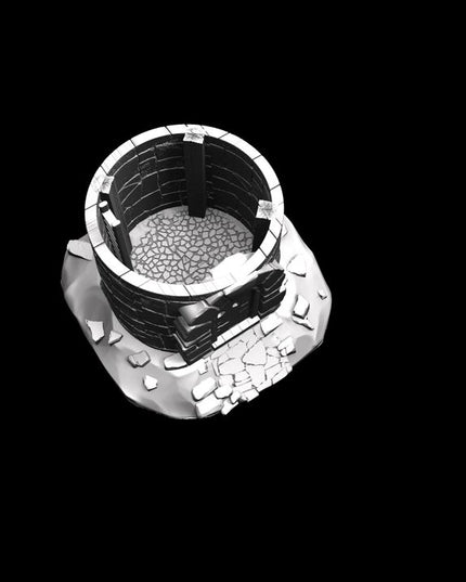 IDP05T01 Fogwatcher Supportless Tower A :: Iridium Places 5 :: Black Blossom Games