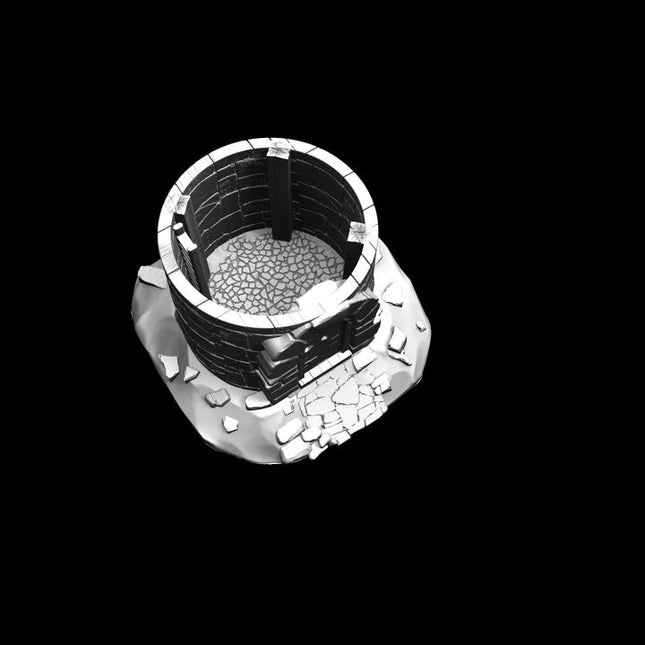 IDP05T01 Fogwatcher Supportless Tower A :: Iridium Places 5 :: Black Blossom Games