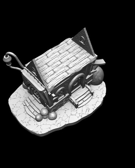 IDP03S07 Dr Dru's House :: Iridium Places 3 :: Black Blossom Games