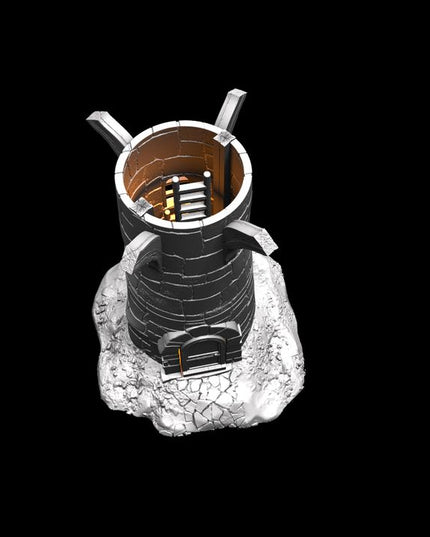 IDP05T01 Fogwatcher Supportless Tower C :: Iridium Places 5 :: Black Blossom Games