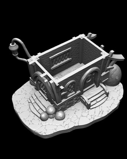 IDP03S07 Dr Dru's House :: Iridium Places 3 :: Black Blossom Games