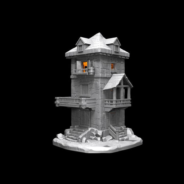 IDP05T07 Charion Supportless House Tower :: Iridium Places 5 :: Black Blossom Games