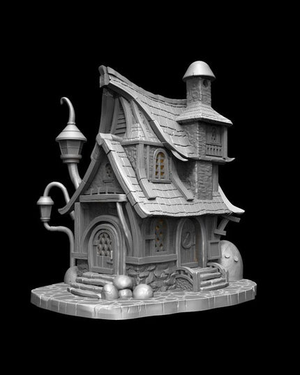 IDP03S07 Dr Dru's House :: Iridium Places 3 :: Black Blossom Games