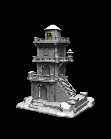 IDP05S06 Mammia's Supportless Tower House :: Iridium Places 5 :: Black Blossom Games