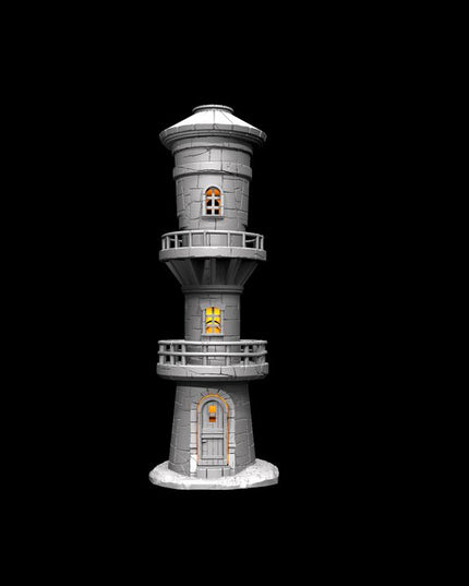 IDP05T05 Farjor Supportless Tower C :: Iridium Places 5 :: Black Blossom Games