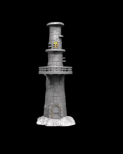 IDP05T01 Fogwatcher Supportless Tower C :: Iridium Places 5 :: Black Blossom Games