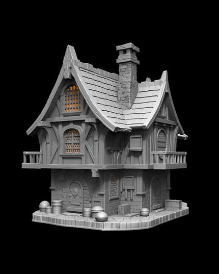 IDP05S05 Aldar's Supportless House :: Iridium Places 5 :: Black Blossom Games