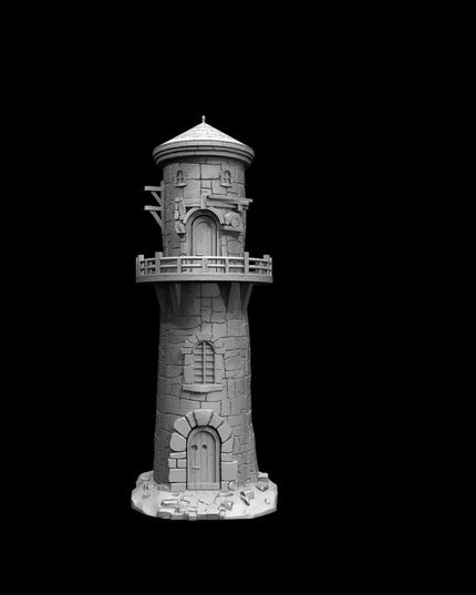 IDP05T01 Fogwatcher Supportless Tower A :: Iridium Places 5 :: Black Blossom Games