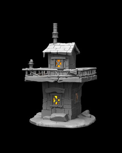 IDP04S03 Eldergrove Tower House A :: Iridium Places 4 :: Black Blossom Games