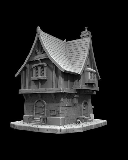 IDP05S01 Zodian's Supportless House :: Iridium Places 5 :: Black Blossom Games