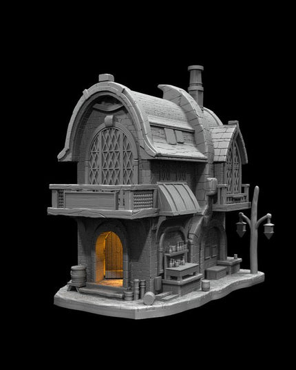 IDP04T02 Quixina's Tavern House :: Iridium Places 4 :: Black Blossom Games