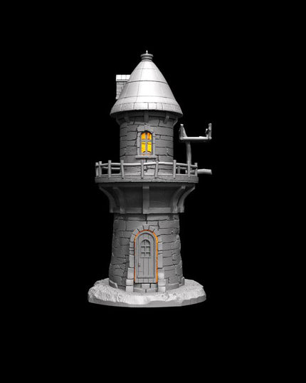 IDP05T05 Farjor Supportless Tower B :: Iridium Places 5 :: Black Blossom Games