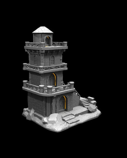 IDP05S06 Mammia's Supportless Tower House :: Iridium Places 5 :: Black Blossom Games