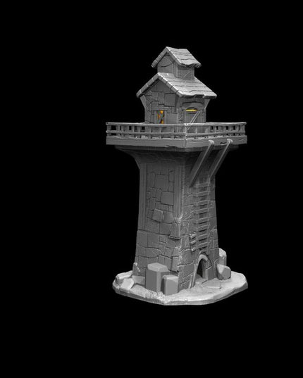 IDP04S03 Eldergrove Tower House B :: Iridium Places 4 :: Black Blossom Games