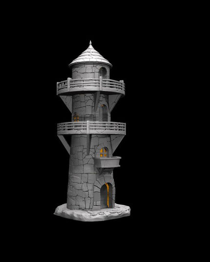 Fogwatcher Supportless Tower B :: Iridium Places 5 :: Black Blossom Games