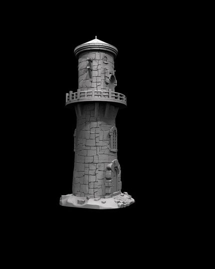 IDP05T01 Fogwatcher Supportless Tower A :: Iridium Places 5 :: Black Blossom Games