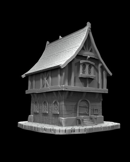 IDP05S01 Zodian's Supportless House :: Iridium Places 5 :: Black Blossom Games