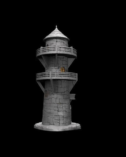 Fogwatcher Supportless Tower B :: Iridium Places 5 :: Black Blossom Games