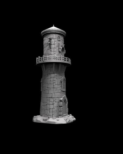 IDP05T01 Fogwatcher Supportless Tower A :: Iridium Places 5 :: Black Blossom Games