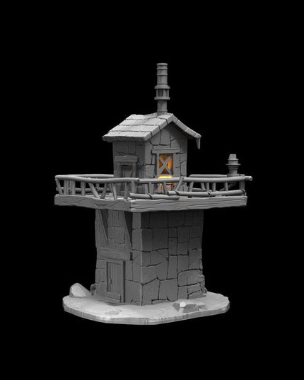 IDP04S03 Eldergrove Tower House A :: Iridium Places 4 :: Black Blossom Games