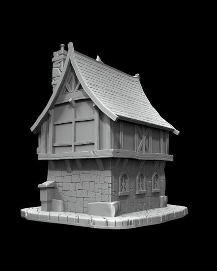 IDP05S01 Zodian's Supportless House :: Iridium Places 5 :: Black Blossom Games