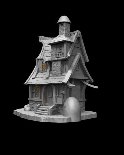 IDP03S07 Dr Dru's House :: Iridium Places 3 :: Black Blossom Games