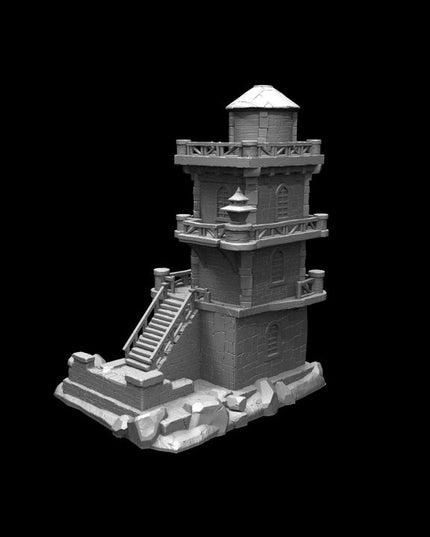 IDP05S06 Mammia's Supportless Tower House :: Iridium Places 5 :: Black Blossom Games