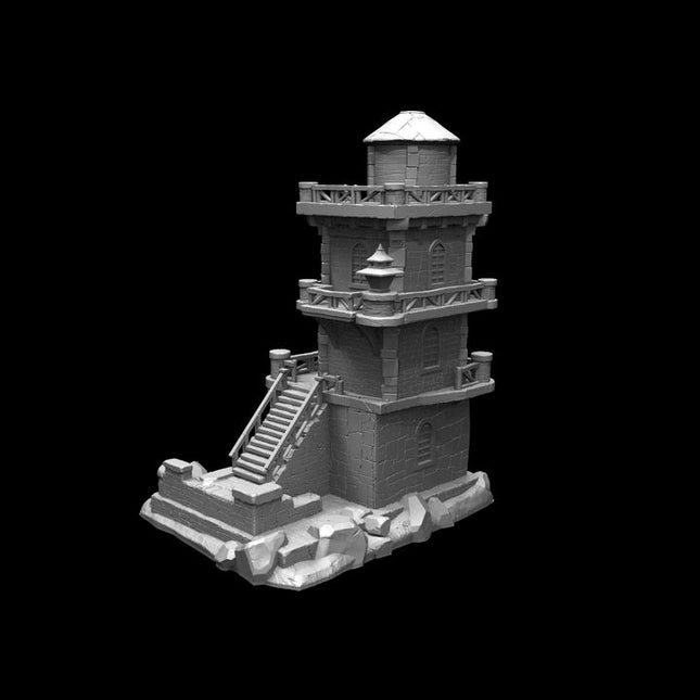 IDP05S06 Mammia's Supportless Tower House :: Iridium Places 5 :: Black Blossom Games