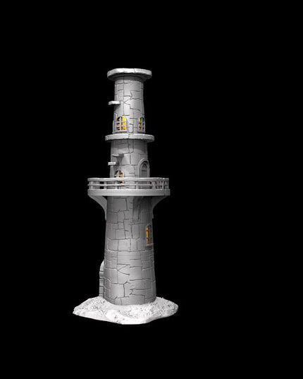 IDP05T01 Fogwatcher Supportless Tower C :: Iridium Places 5 :: Black Blossom Games