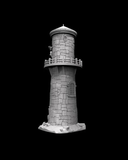 IDP05T01 Fogwatcher Supportless Tower A :: Iridium Places 5 :: Black Blossom Games