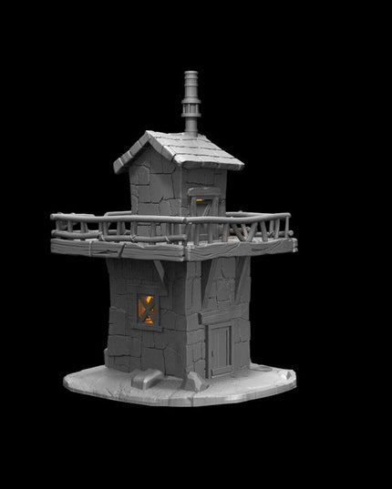 IDP04S03 Eldergrove Tower House A :: Iridium Places 4 :: Black Blossom Games