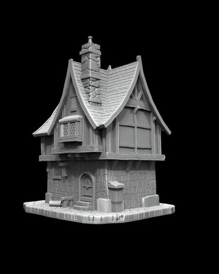 IDP05S01 Zodian's Supportless House :: Iridium Places 5 :: Black Blossom Games