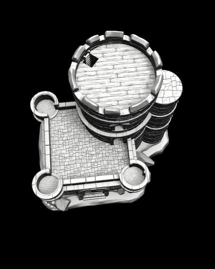 IDP04X01 Sir Quar's Castle :: Iridium Places 4 :: Black Blossom Games