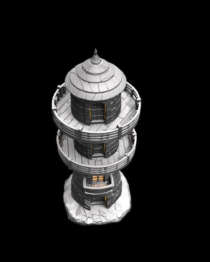 Fogwatcher Supportless Tower B :: Iridium Places 5 :: Black Blossom Games