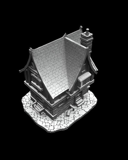 IDP05S01 Zodian's Supportless House :: Iridium Places 5 :: Black Blossom Games