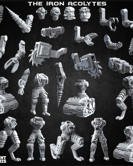 The Iron Acolytes - 28 piece modular kit - Doomsday Collection