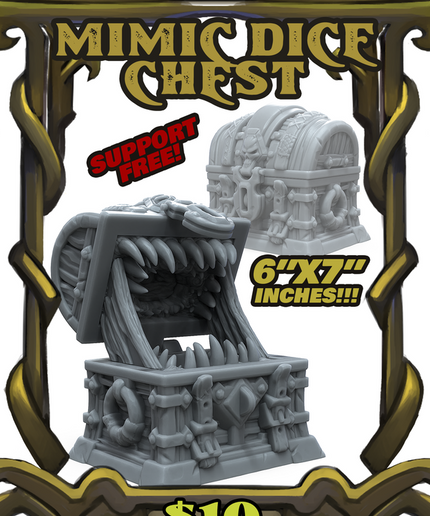 The Castle Mimic Dice Chest