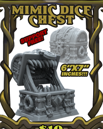 The Castle Mimic Dice Chest